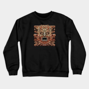 Ancient Mayan Art Crewneck Sweatshirt